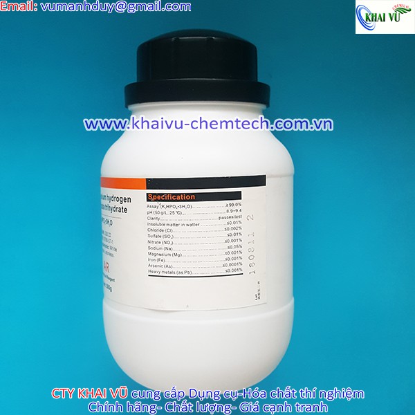 K2HPO4 potassium hydrogen phosphate 500g Xilong 16788-57-1 TINH KHIẾT