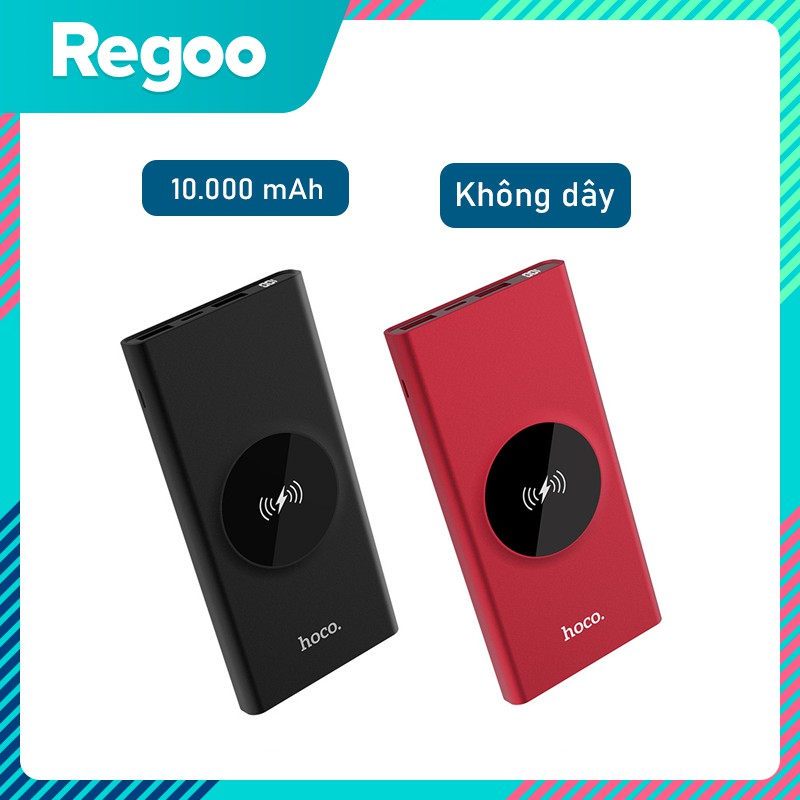 Sạc Dự Phòng không dây Hoco J37 - 10.000 mAh,BH 1 năm