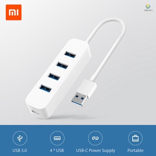 Xiaomi bộ chia 4 cổng usb 3.0 hub tốc độ cao hỗ trợ đọc thẻ nhớ tf cho máy tính