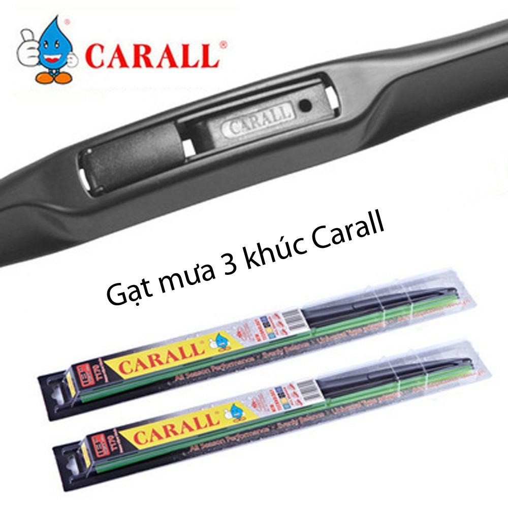 Gạt mưa ô tô Carall 3 khúc chính hãng