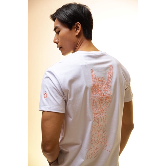 Áo thun nam freesize thêu tay vải khử mùi chống nhăn 100% cotton gió một chiều taste of men