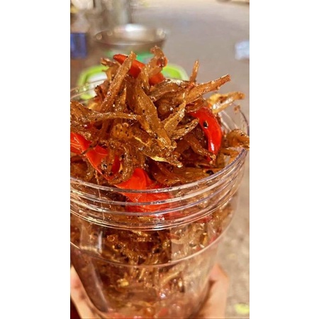 Cá cơm rim cay mặn ngọt ngon dai vừa miệng 120k 500gram | BigBuy360 - bigbuy360.vn