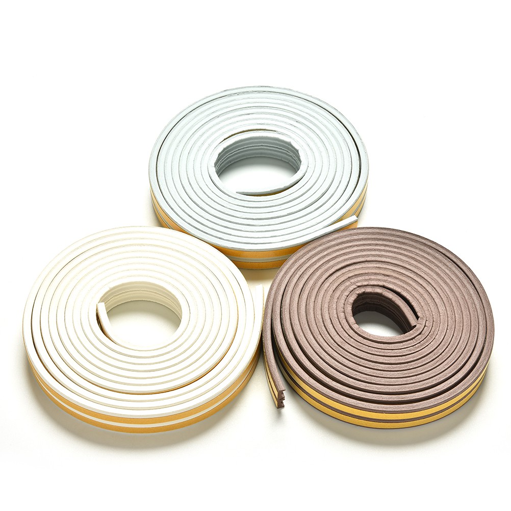 Cuộn cao su dán viền cửa 5m loại e / d / i