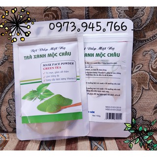 Bột Đắp Mặt Nạ Trà Xanh Mộc Châu 150g