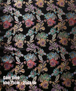 Gấm thêu cao cấp