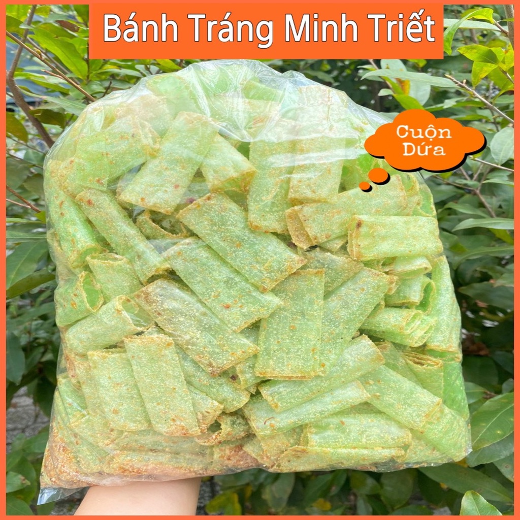 [500gr] Bánh Tráng Phô Mai Cuộn Dứa - Bánh Tráng Tây Ninh
