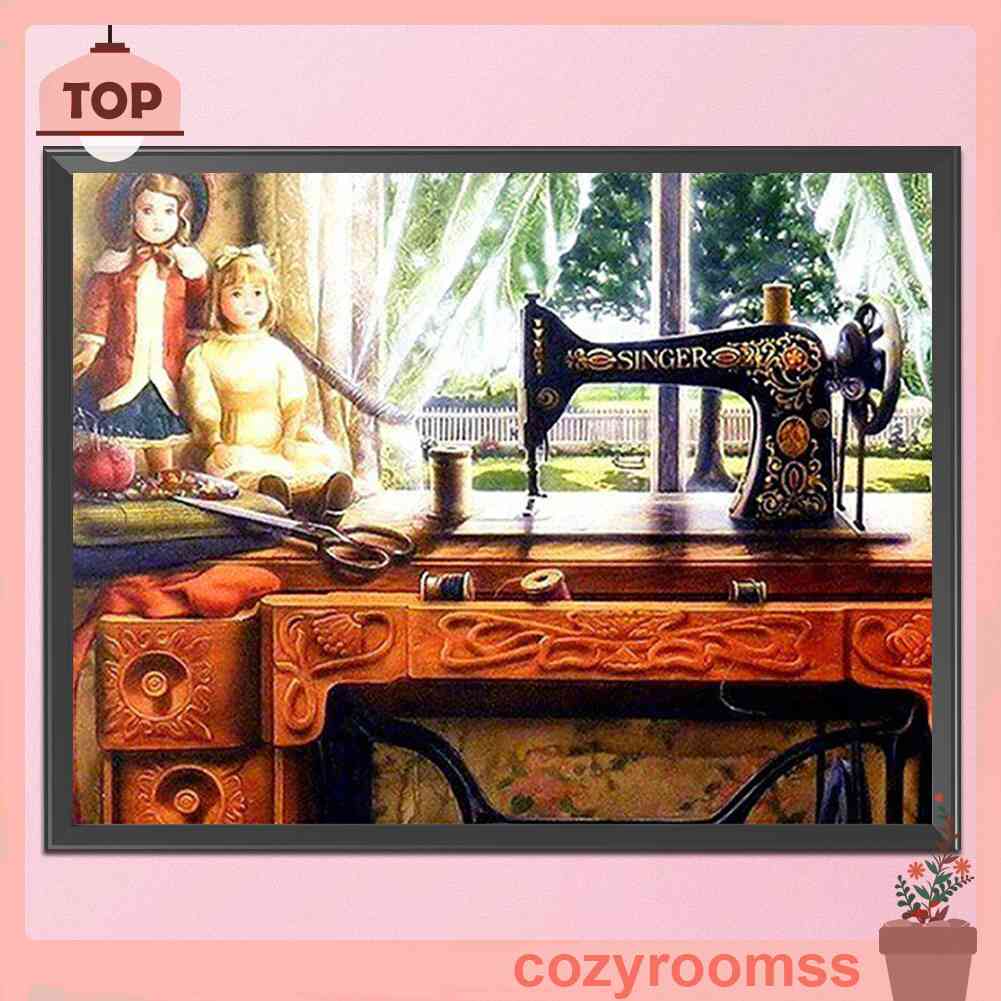 Bộ Tranh Thêu Chữ Thập Toàn Diện DIY Dùng Trang Trí Nhà Cửa