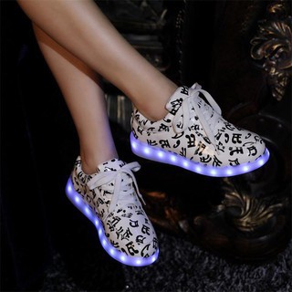 ( hàng có sẵn )Giày có đèn LED phát sáng cho nữ
