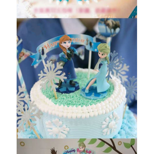 DISNEY Set 2 Mô Hình Búp Bê Công Chúa Elsa Và Anna Trong Phim Hoạt Hình Frozen
