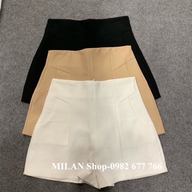 Quần short vải cạp( lưng) cao hàng Quảng Châu | BigBuy360 - bigbuy360.vn