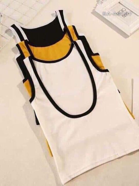 Áo ba lỗ khoét lưng sâu | BigBuy360 - bigbuy360.vn