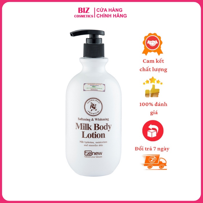 Sữa dưỡng thể trắng da cao cấp BENEW Whitening Body Lotion 450ml