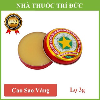 Cao sao vàng dược tw3 - 3gr