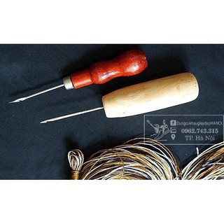 2 kim móc khâu giày kèm 1 tép chỉ khâu chuyên dụng