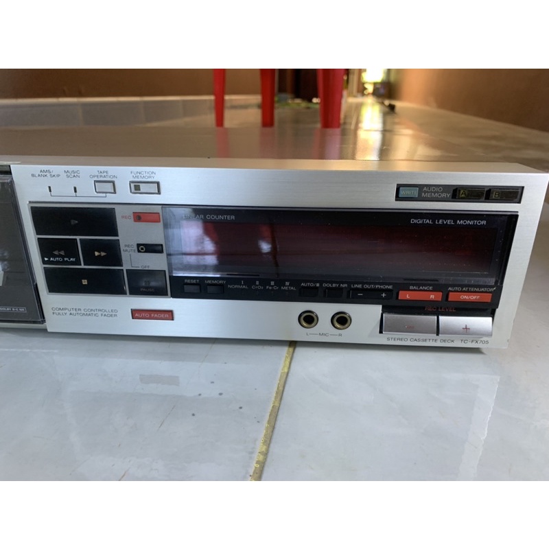 Tape deck sony TC-FX705
