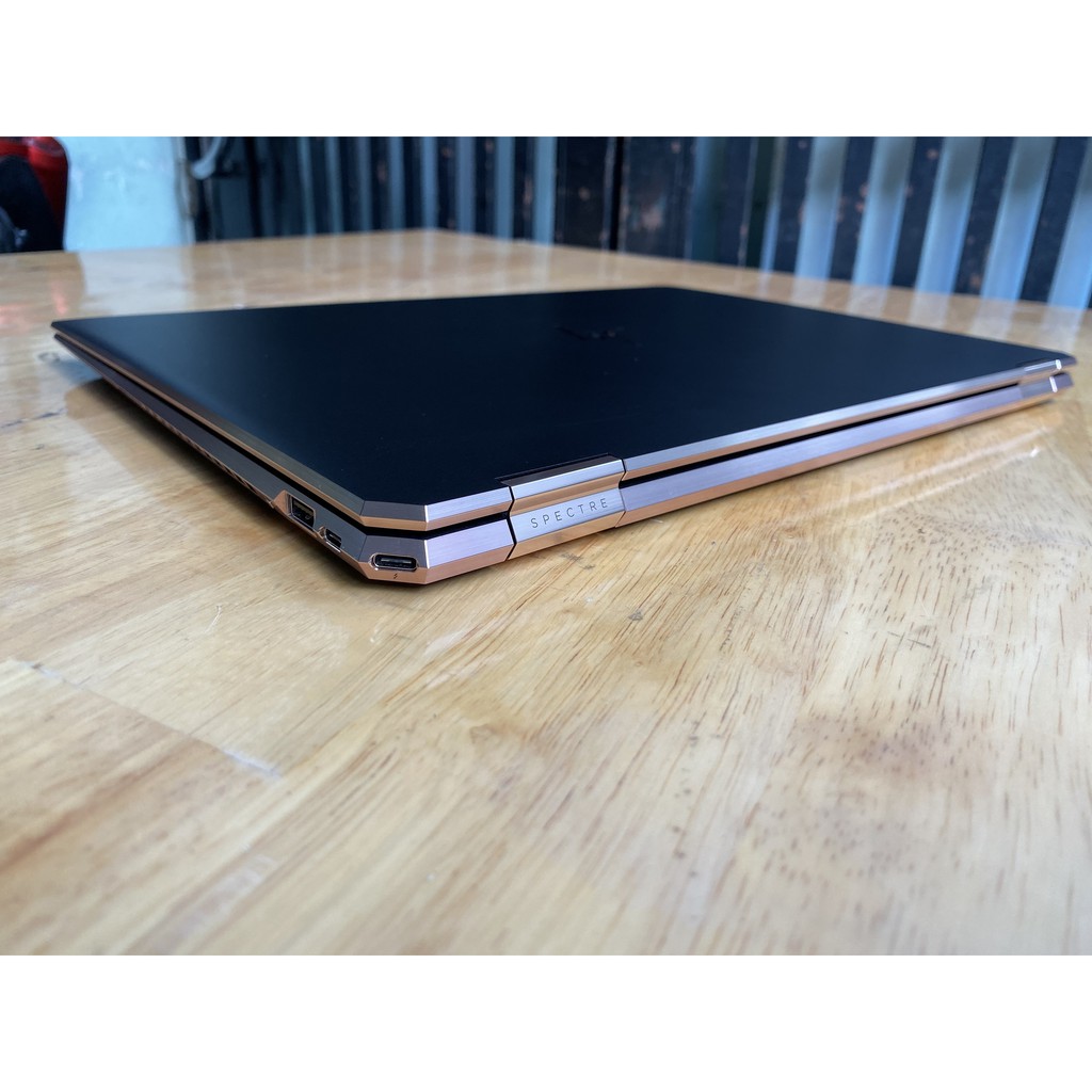 Laptop Hp Spectre 15 X360 Gem Cut, i7 – 10510u, 16G, 512G, MX250, 15,6in, 4K, touch, 99%, giá rẻ'
