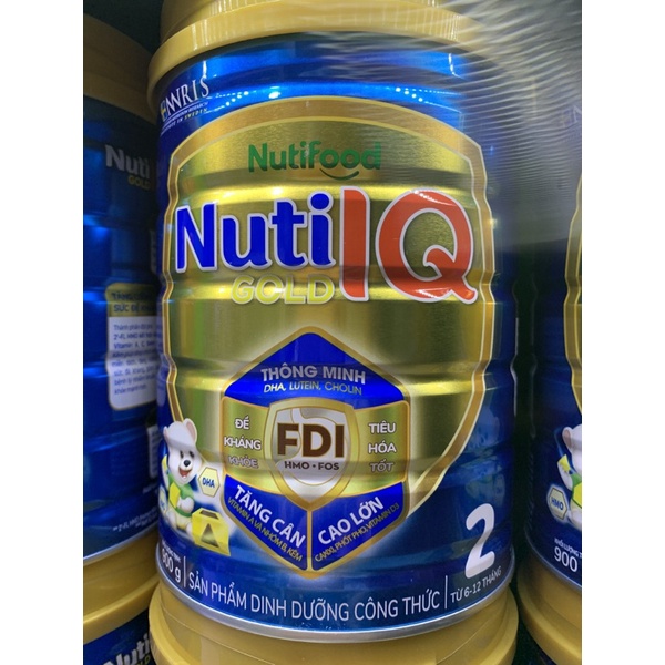 Sữa bột Nuti IQ Gold 2 400g và 2 900g