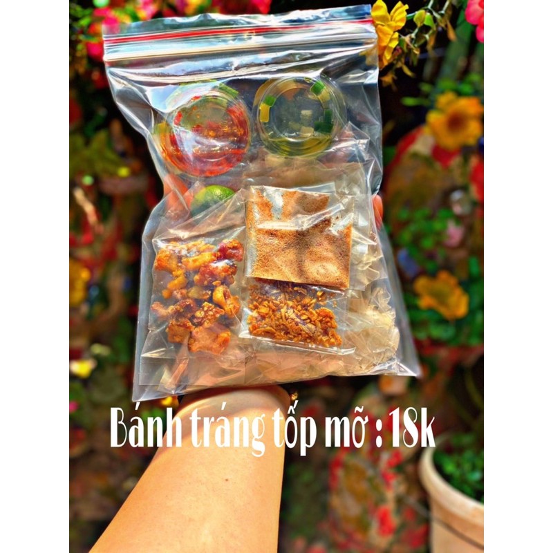 Bánh tráng tốp mỡ