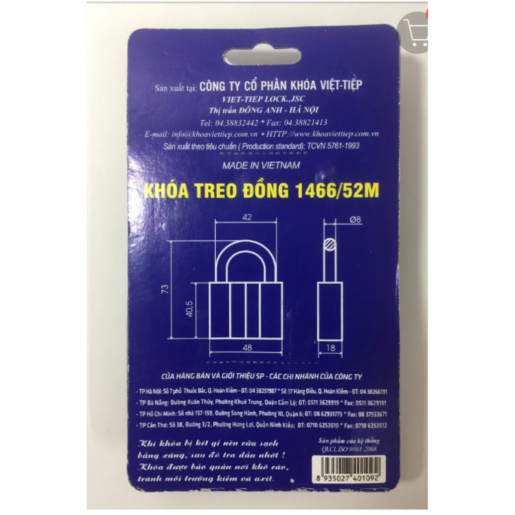 Khóa việt tiệp thau đủ loại vặn chìa,ổ khóa cửa thau việt tiệp