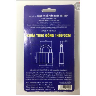 Khóa Việt Tiệp 40mm