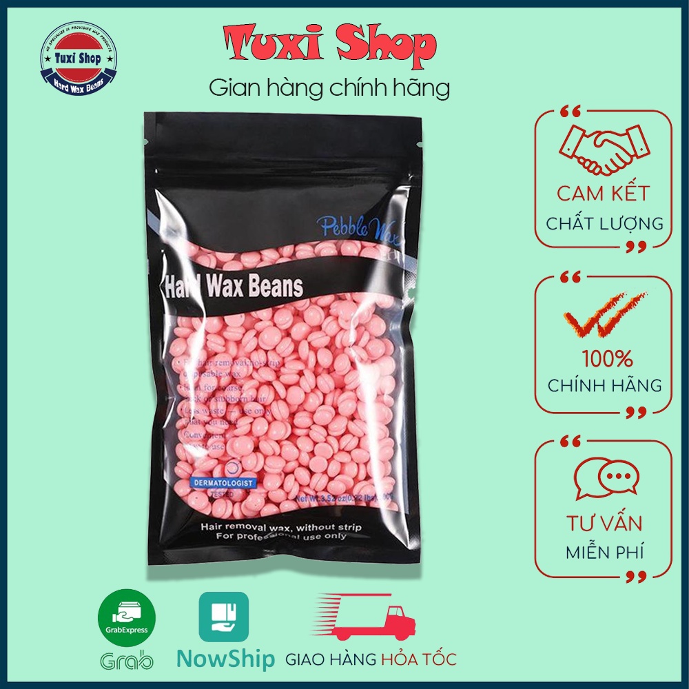 Sáp wax lông cao cấp tẩy 100% sạch lông - Was lông 100g chính hãng Tuxi shop an toàn cho mọi loại da