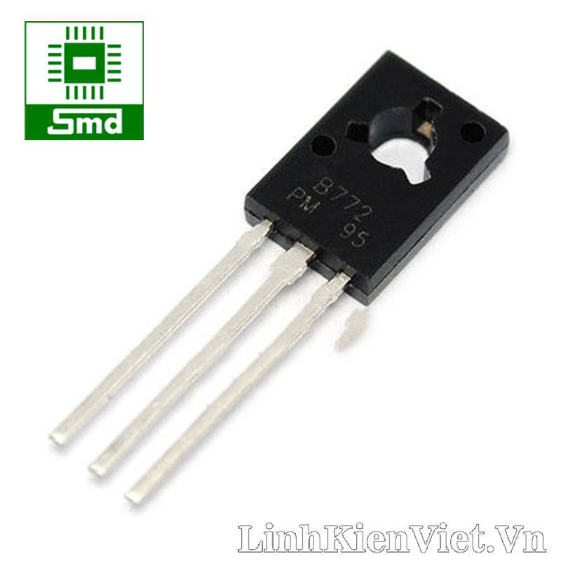 Linh Kiện Transistor D882 SOT89 B772 PNP NPN loại dán SMD 2SB772 2SD882 To-126 Linh kiện điện tử