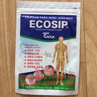 Cao dán ecosip (1 gói)