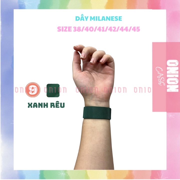 Dây đồng hồ APW thép không gỉ dành cho Series 7/6/5/4/3/2/1 đủ kích cỡ 38/40/41/42/44/45MM