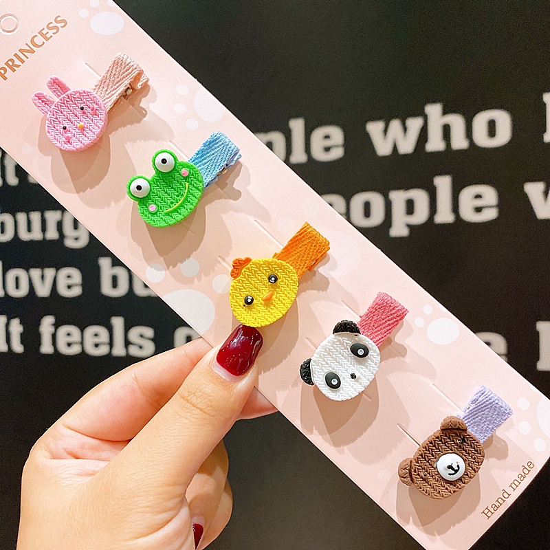 Kẹp Tóc Công Chúa Mái Dễ Thương Nhiều Kiểu Dáng Không Đau Cho Bé Gái