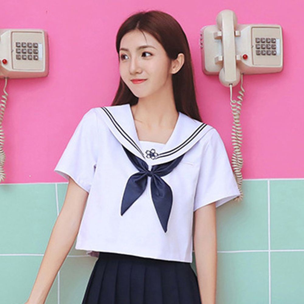 Nơ thắt cổ áo phong cách vintage thanh lịch cho đồng phục học sinh