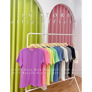 Áo thun cotton sớ gỗ - co giãn 4c