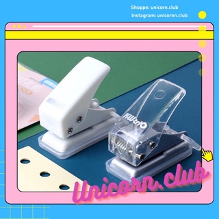 Dụng cụ bấm lỗ giấy tròn mini 1 lỗ tiện dụng cho văn phòng
