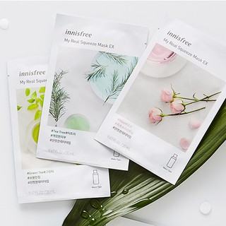 [ shopdua68 ] Combo 10  Mặt nạ Innisfree My Real Squeeze Mask
