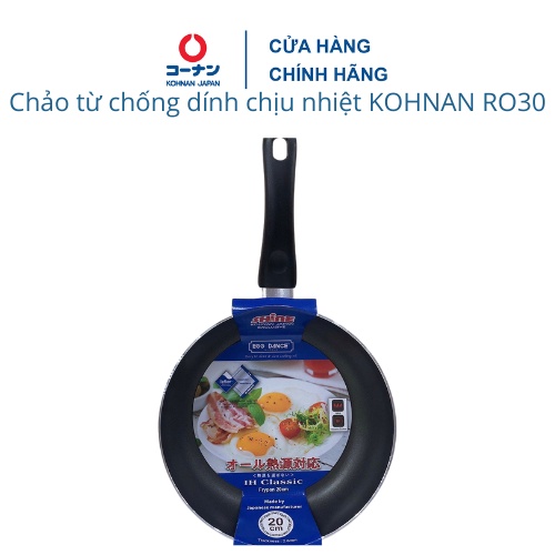 [Mã LIFECPMALL giảm 12% đơn 250K] Chảo chiên KOHNAN phủ chống dính 3 lớp siêu bền đáy từ