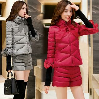 Sét quần áo phao nữ hàng quảng châu cao cấp New