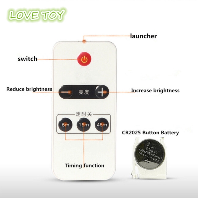 Đèn Ngủ Led 220v Có Điều Khiển Từ Xa