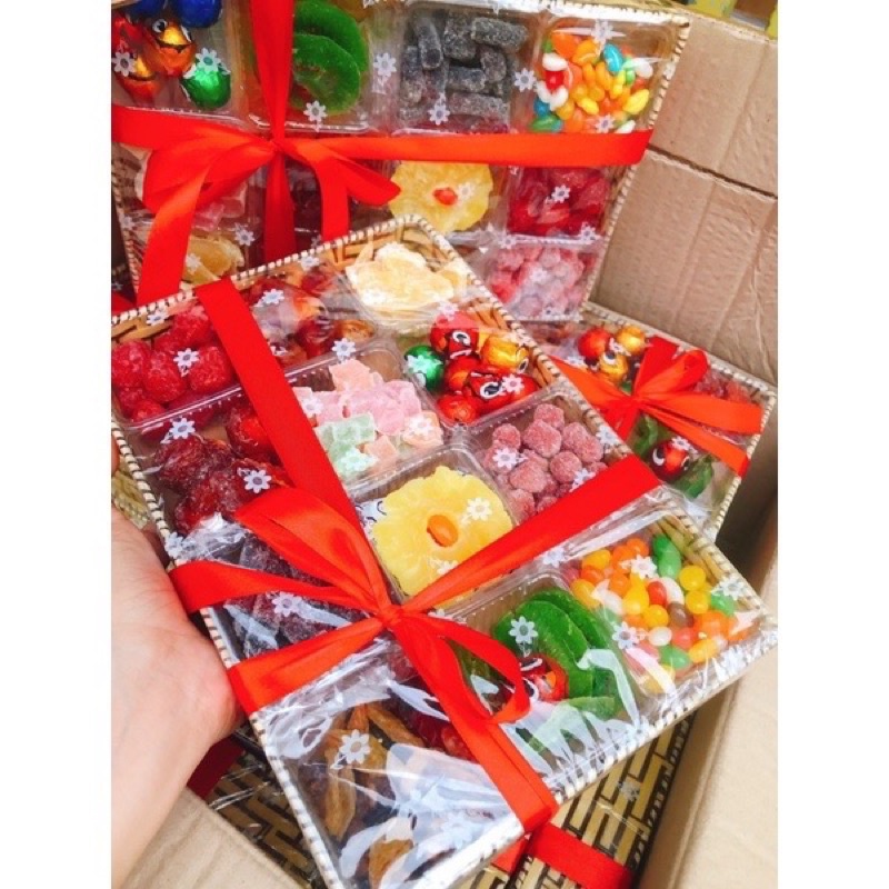 Set bánh kẹo,quà tết, quà biếu, SET an khang, SET TOÀN MÓN NGON, Mứt sấy , sôcla-1kg2
