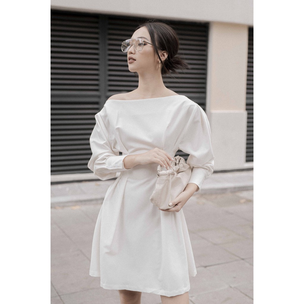 Váy cổ thuyền BOHEE V49