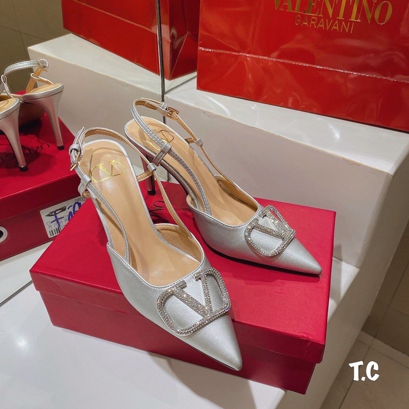 Guốc Valentino siêu đẹp fullbox