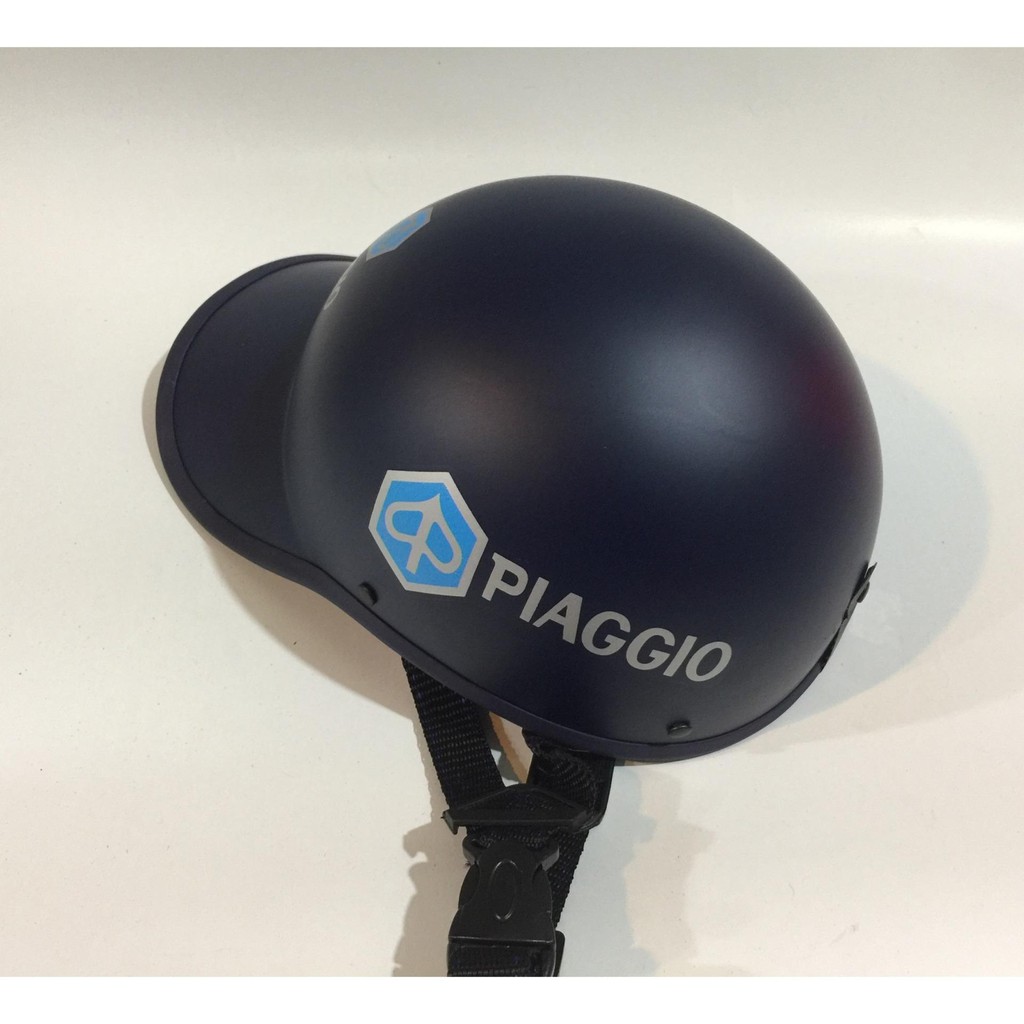 MŨ BẢO HIỂM KIỂU NÓN KẾT PIAGIO SIÊU NHẸ-HÌNH THẬT