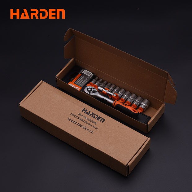 Bộ Khẩu Chính Hãng HARDEN 12 Chi Tiết 1/2'' (12,5 mm)