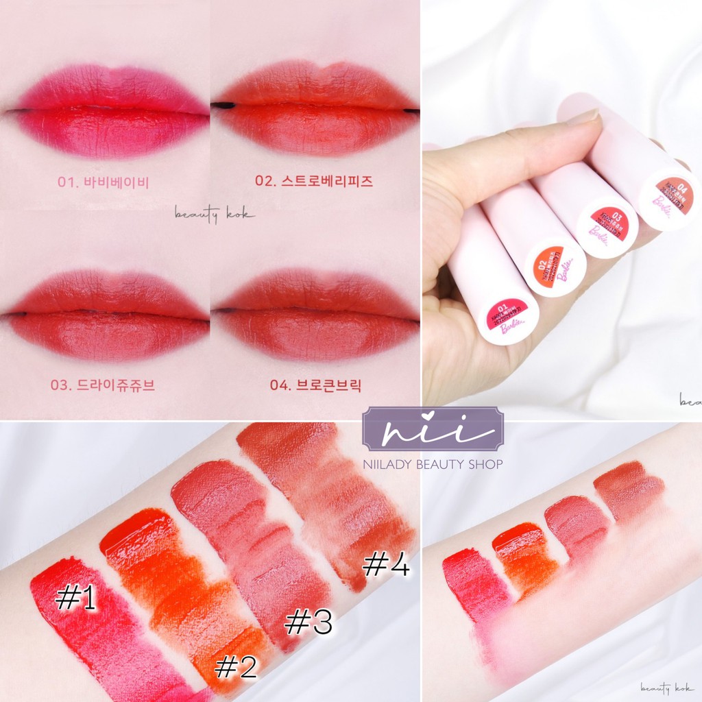 (TL HSD 10/2/2022) Son Eglips Misty Velvet Tint (Barbie Limited Edition) | BigBuy360 - bigbuy360.vn
