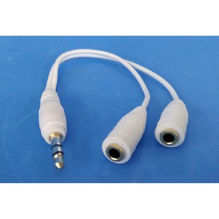 Cáp chia 1 ra 2 tai nghe 3.5mm