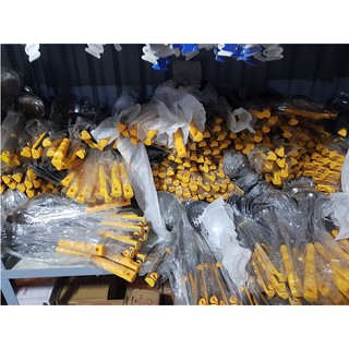 Bộ Muôi Inox Cao Cấp Cán Vàng Nhiều Kích Thước( Muôi Thủng - Muôi Canh - Xẻng Xào) NB53