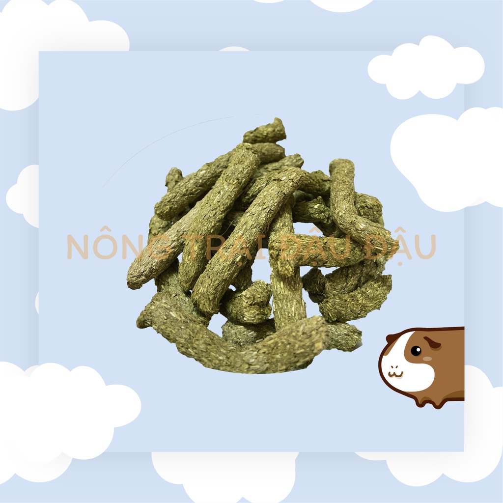 BÁNH SNACK CỎ NÉN BỒ CÔNG ANH BAO THƠM, SIÊU BỔ DƯỠNG DÀNH CHO THỎ, BỌ Ú