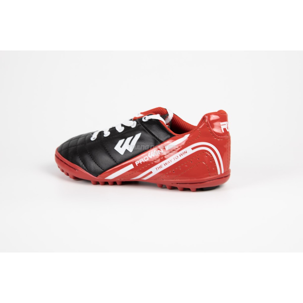 Giày đá bóng trẻ em Prowin RX | màu Đen Đỏ