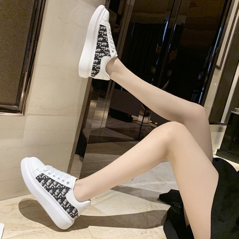 Giày Sneaker Nam Nữ - Giày MCQUEEN Dior Nam Nữ Dáng Thể Thao Full Box Bill