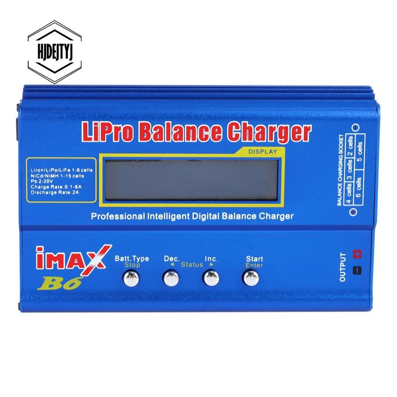 Bộ sạc pin Lipro cân bằng Imax B6 12V 80W 12V 6A kèm phụ kiện