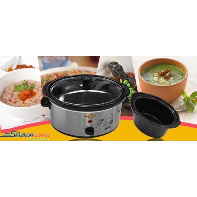 Nồi nấu cháo SLow cooker 3,5l