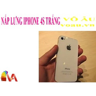 NẮP LƯNG IPHONE 4S MÀU TRẮNG